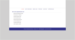 Desktop Screenshot of braun-abdichtung.de